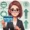 A semi-realistic, 2D cartoon-style image of a professional looking lady with a slightly realistic face and glasses, holding a new credit card with a curious expression. She stands in front of simple financial icons like credit scores, upward and downward arrows, and additional credit card symbols, illustrating the potential impact of opening a new credit card on credit scores. The background includes subtle office decor, with flat colors and minimal shading for a clean, professional look.